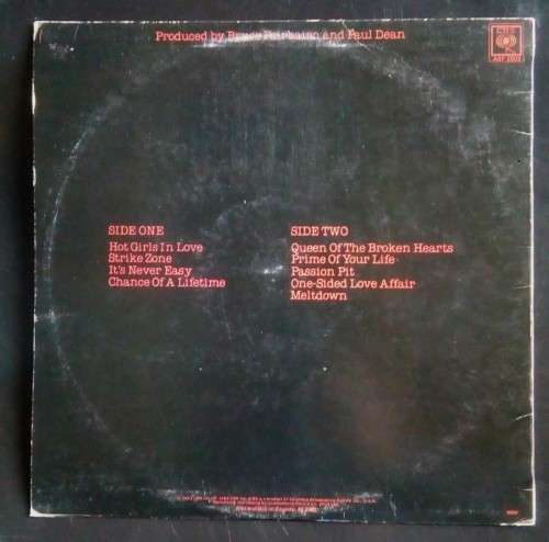 Loverboy - Keep It Up LP Vinyl Record