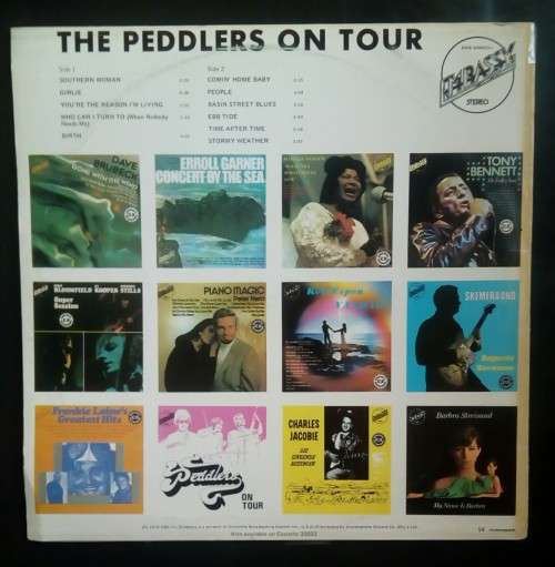 The Peddlers On Tour LP Vinyl Record