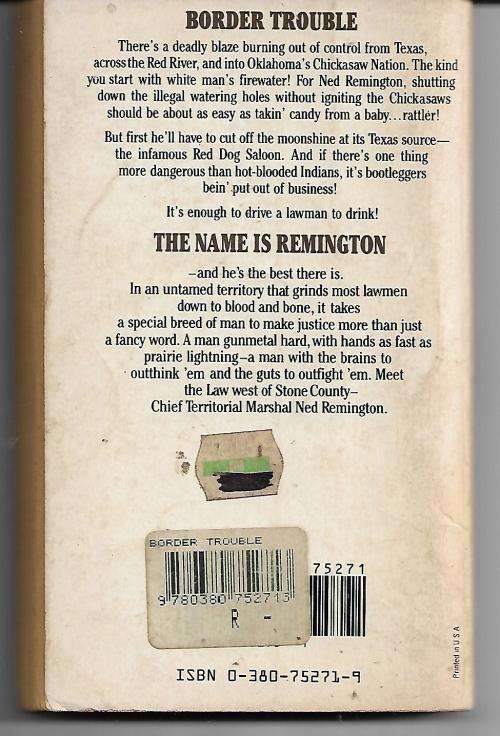Remington - Border Trouble by James Calder Boone