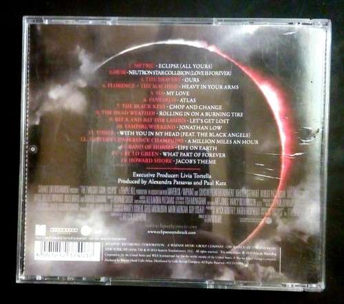 The Twilight Saga: Eclipse (CD)