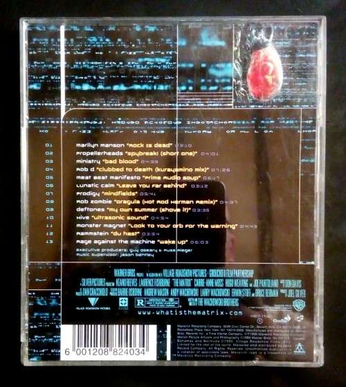 The Matrix: Music From The Motion Picture Label (CD)