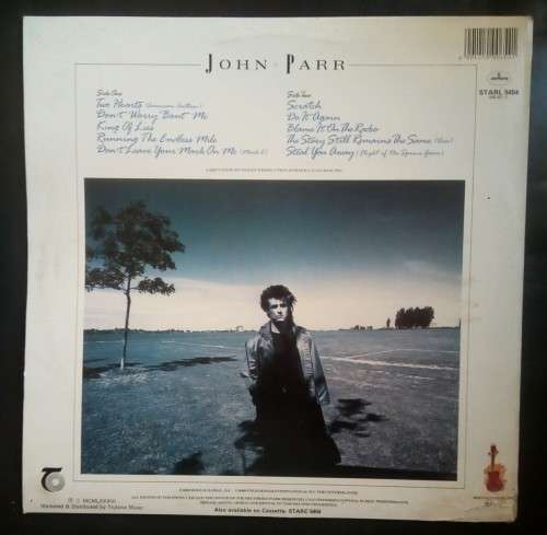 John Parr - Running The Endless Mile LP Vinyl Record