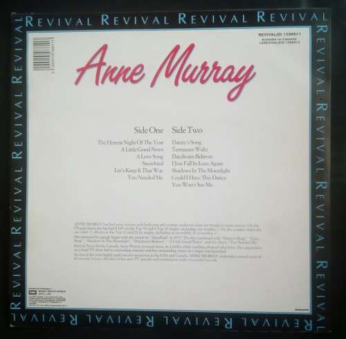 Anne Murray - Revival LP Vinyl Record
