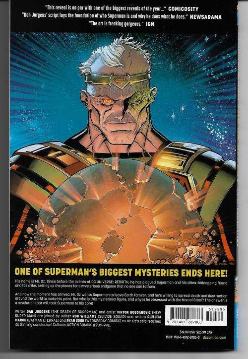 Superman Action Comics - The Oz Effect
