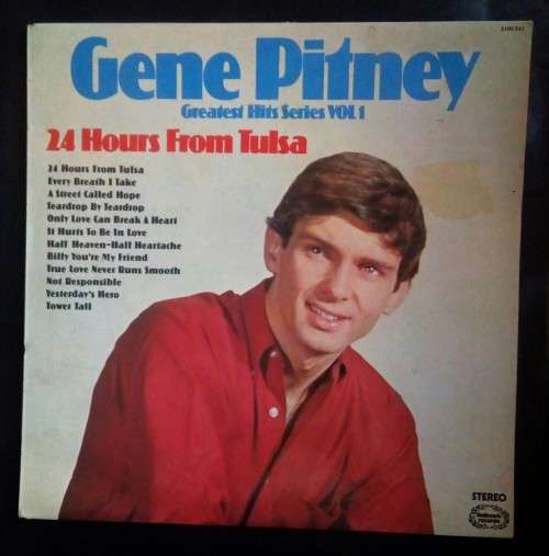 Gene Pitney Greatest Hits Series Vol.1 LP Vinyl Record