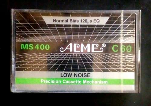 MS400 AEME C60 Blank Cassette Tape
