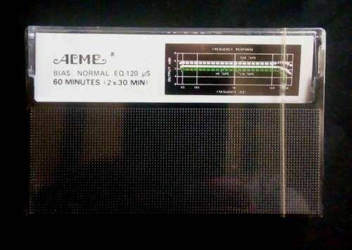 MS400 AEME C60 Blank Cassette Tape