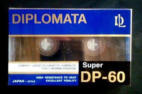 Diplomata DP-60 Blank Cassette Tape