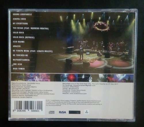 Sicelo Moya - Live At The Lyric Theatre (CD)
