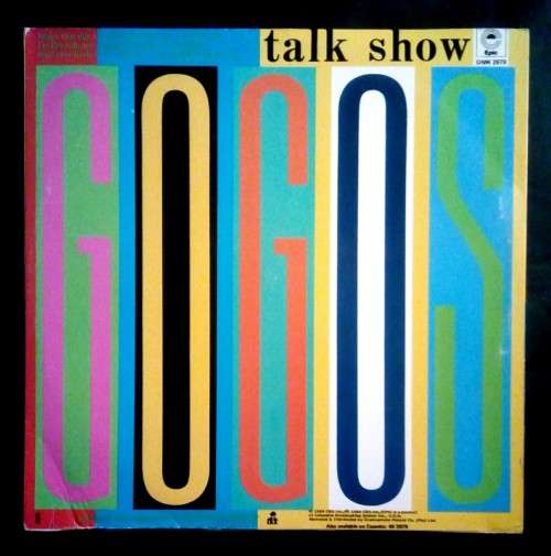 Go-Go's - Talk Show LP Vinyl Record