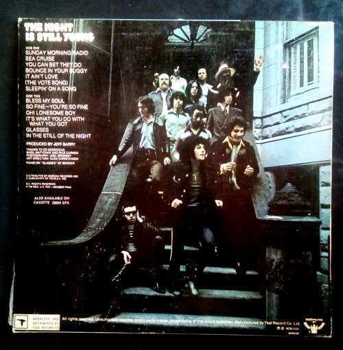 Sha Na Na - The Night is Still Young LP Vinyl Record