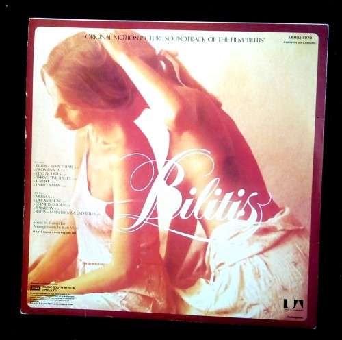 Francis Lai - Bilitis (Original Motion Picture Soundtrack) LP Vinyl Record