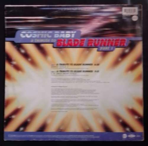 Cosmic Baby - A Tribute To Blade Runner Part 1 12` Single Vinyl Record - Germany Pressing