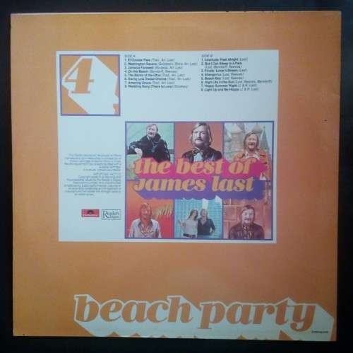 The Best of James Last - Beach Party Vol.4 LP Vinyl Record