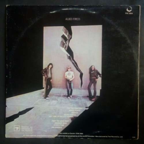 Triumph - Allied Forces LP Vinyl Record
