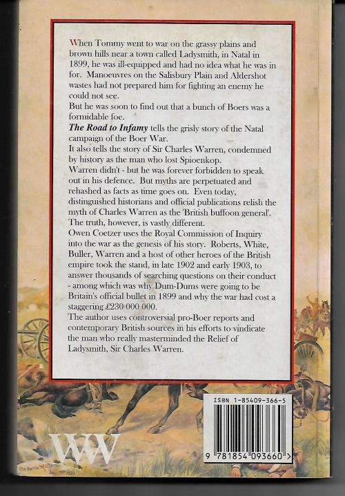 The Road To Infamy (1899-1900) by Owen Coetzer