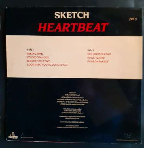 Sketch - Heartbeat LP Vinyl Record - UK Pressing