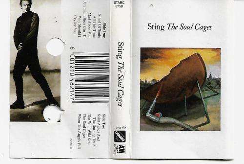 Sting - The Soul Cages Cassette Tape