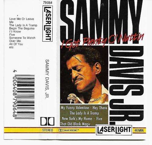 Sammy Davis Jr. - I Got Plenty O` Nuttin Cassette Tape - Germany Edition