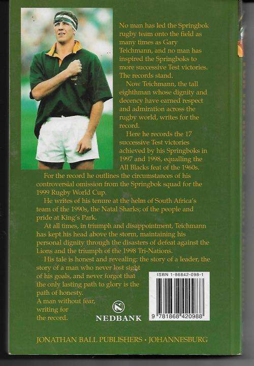 For The Record - Gary Teichmann