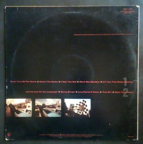Christopher Cross  Every Turn Of The World LP Vinyl Record