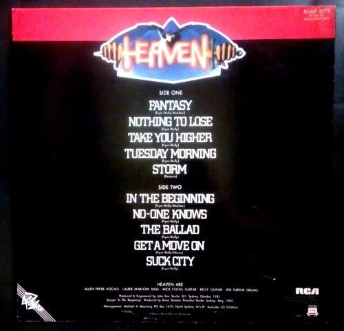 Heaven - Twilight of Mischief LP Vinyl Record - UK Pressing