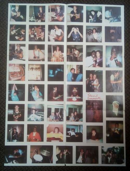 Paul McCartney & The Wings - Band on The Run LP Vinyl Record with Poster