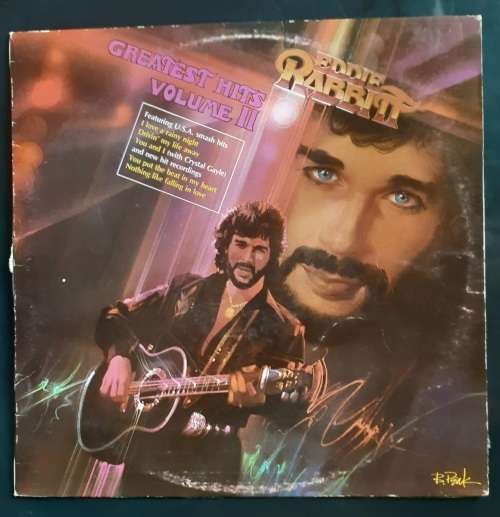 Eddie Rabbitt Greatest Hits Vol.II LP Vinyl Record