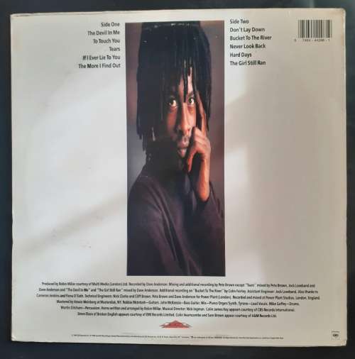 Tyrone Berkeley - To Touch You LP Vinyl Record - USA Pressing