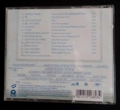 Notting Hill (Music From The Motion Picture) (CD)