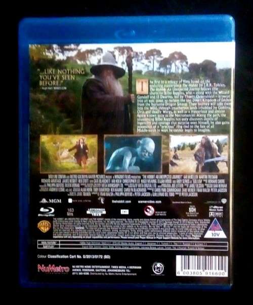 The Hobbit - An Unexpected Journey (2 Blu-ray Discs Set)