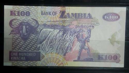 Zambia 2005 100 Kwacha - UNC