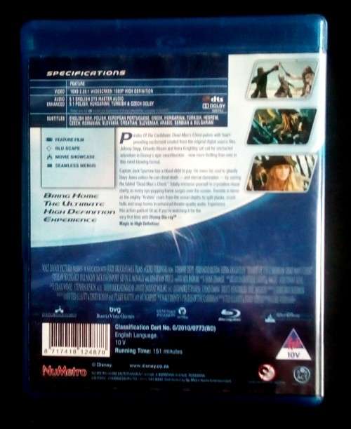 Pirates of the Caribbean - Dead Man`s Chest (Blu-ray)