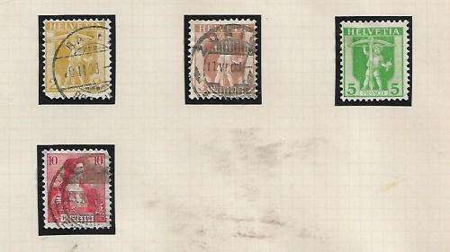 Switzerland - 1907 William Tell`s Son VFU
