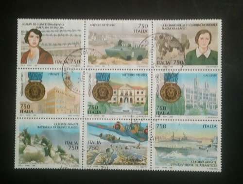 Italy - 1995 Ending of WWII 50th Anniversary - Fine Used