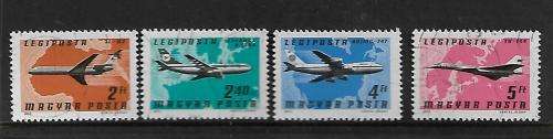 Hungary - 1977 Aeroplanes - VFU