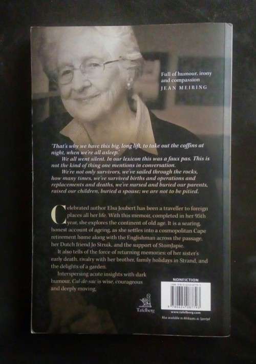 CUL-DE-SAC - A Memoir by Elsa Joubert