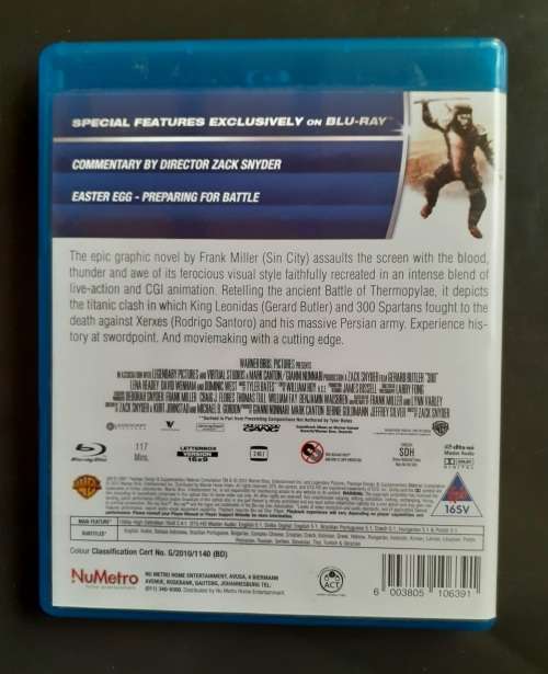 300 The Integra Experince (Blu-ray)
