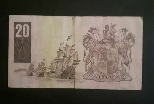South Africa - Twenty Rand TW de Jongh Bank Note - AU