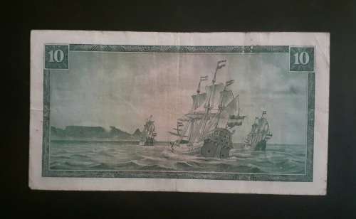 South Africa - Ten Rand TW de Jongh Bank Note - AU