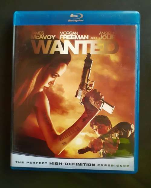 Wanted - James McAvoy and Morgan Freeman (Blu-ray)