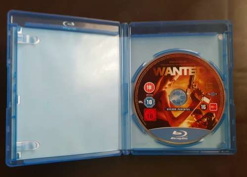 Wanted - James McAvoy and Morgan Freeman (Blu-ray)