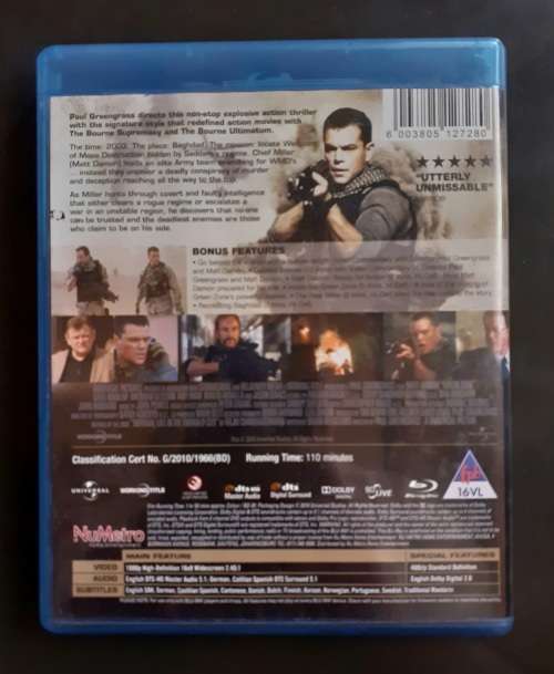 Green Zone - Matt Damon (Blu-ray)