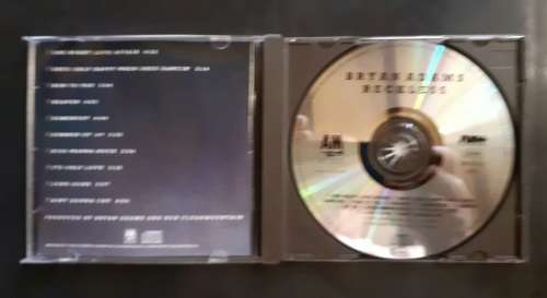 Bryan Adams - Reckless (CD) - Europe Edition