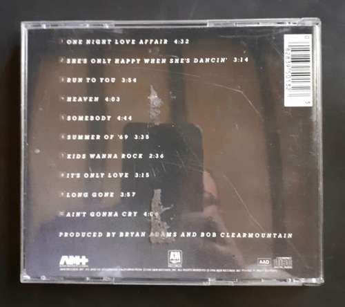 Bryan Adams - Reckless (CD) - Europe Edition