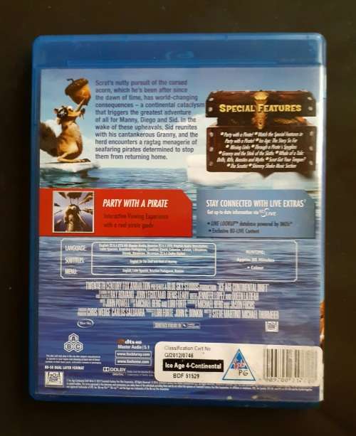 Ice Age 4 - Continental Drift (Blu-ray)
