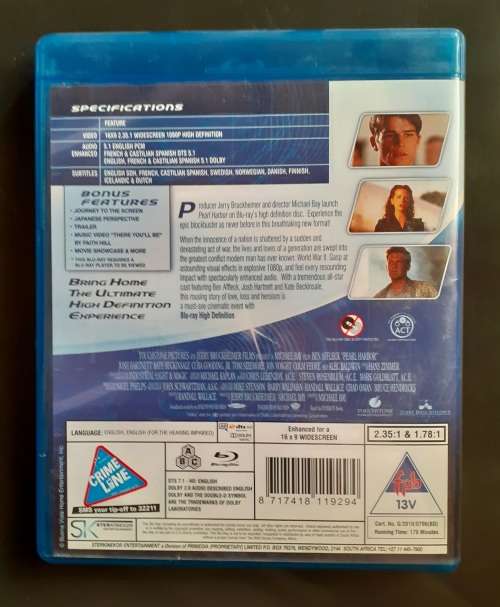 Pearl Harbor - Ben Affleck (Blu-ray)