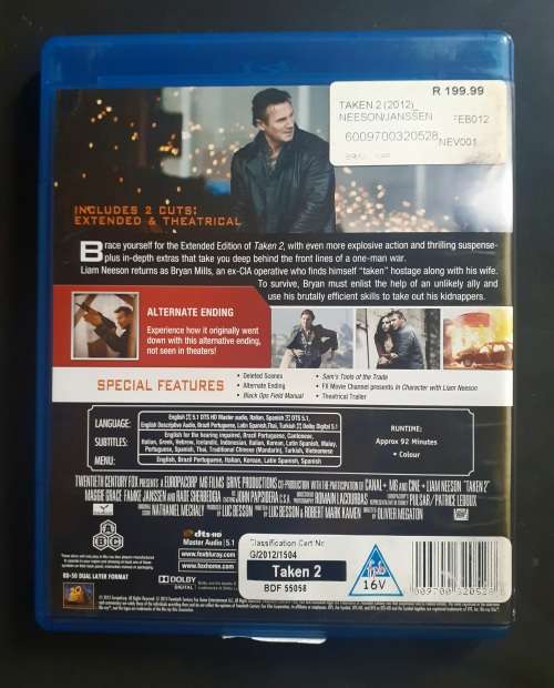 Taken 2 - Liam Neeson (Blu-ray)