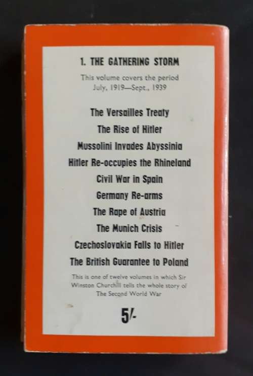 Winston Churchill - The Second World War: The Gathering Storm Vol.1