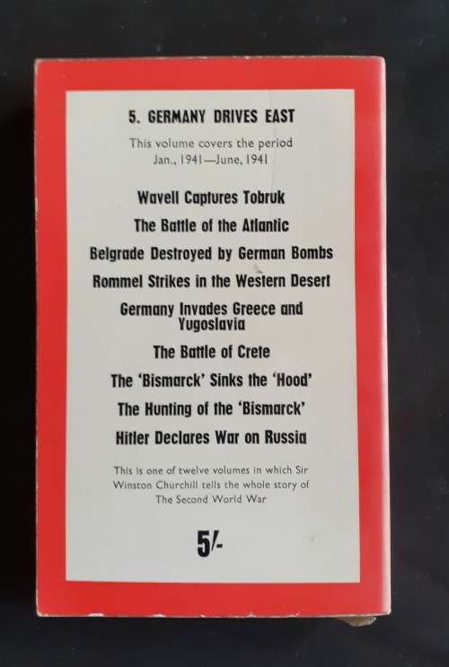 Winston Churchill - The Second World War: Germany Drives East Vol.5